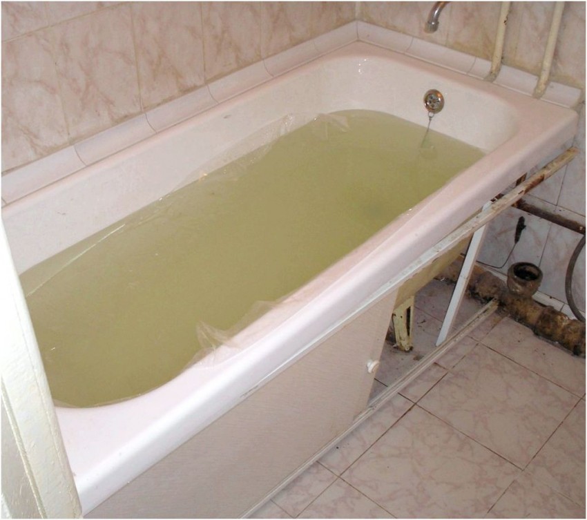 Эмаль для ванной - характеристика покрытия и способы обновления поверхности своими руками (80 фото)